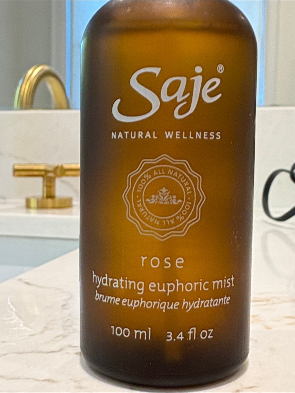 Saje Rose Hydrating Euphoric Mist — Amber Brown